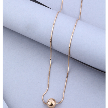 916 Gold Hallmark Classic Small Moti Pendant Chain